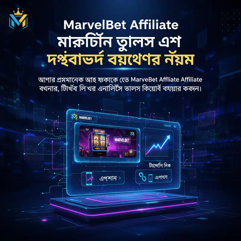 MarvelBet Affiliate Marketing Tools and Dashboard